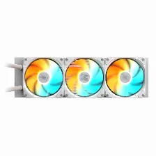 Sistema De Enfriamiento Liquido Gigabyte Gaming 360 Ice 3x12 Cm, 2200 Rpm, Blanco